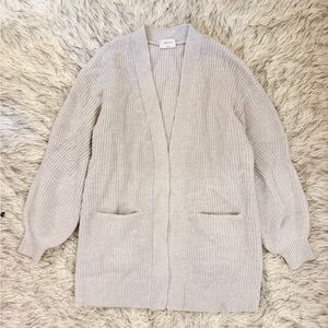 Wilfred Free ‘Unwind’ Cardigan - Heather Chrome